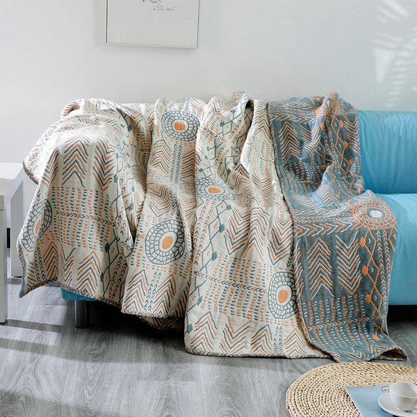 Boho Aztec Throw Blanket - Image 4