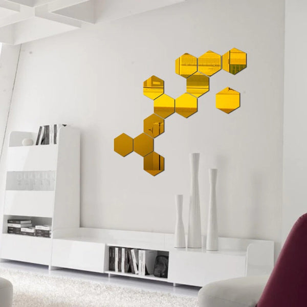 Mirror Wall Decor (12 Pieces) - Image 2