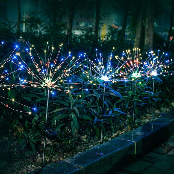 Waterproof Solar Firework Lamp - Image 2