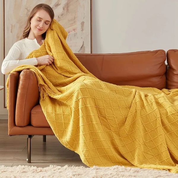 Sunset Siesta Sofa Blanket - Image 2