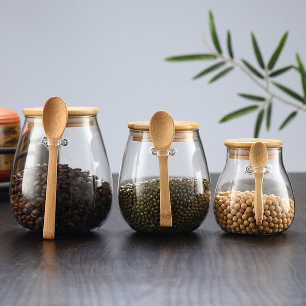 Wooden Bamboo Jar - Image 4