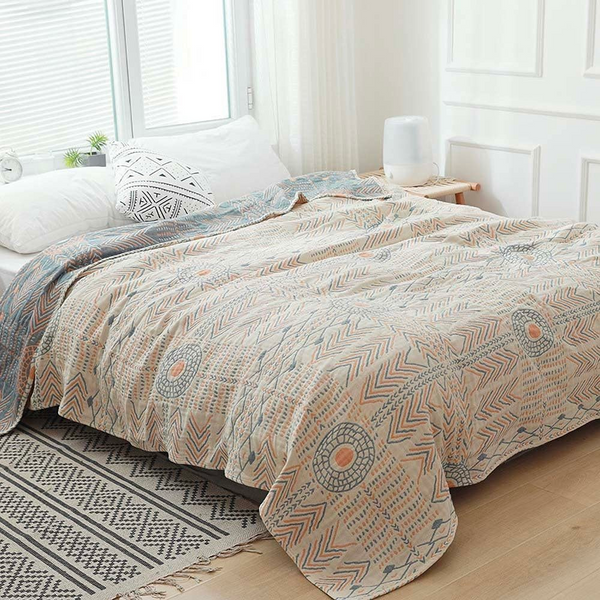 Boho Aztec Throw Blanket - Image 3