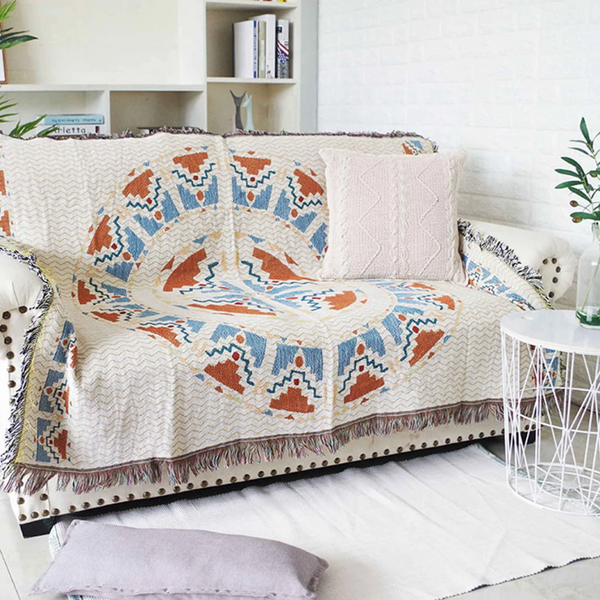 Woven Rustic Blanket - Image 2