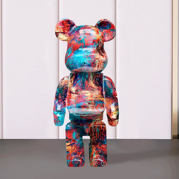 Street Art Bear Figurine - Image 3