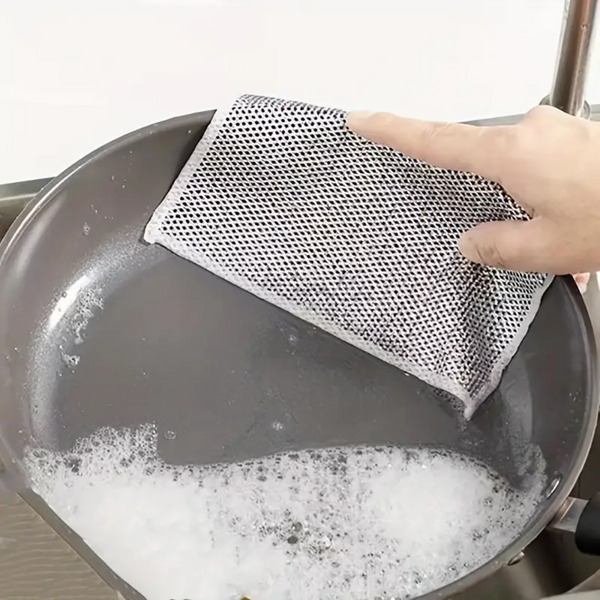 Non-Scratch Cleaning Cloth (Set of 10 Pieces) - Image 2