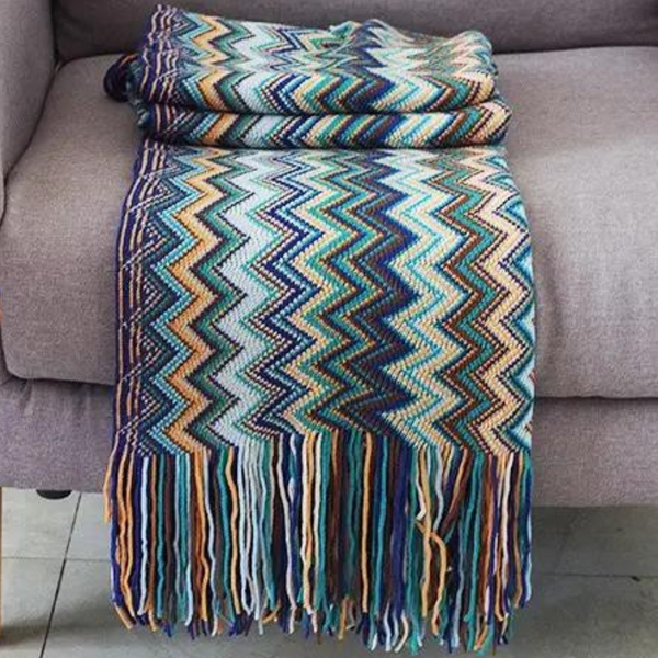 Vintage Bohemian Blanket - Image 2