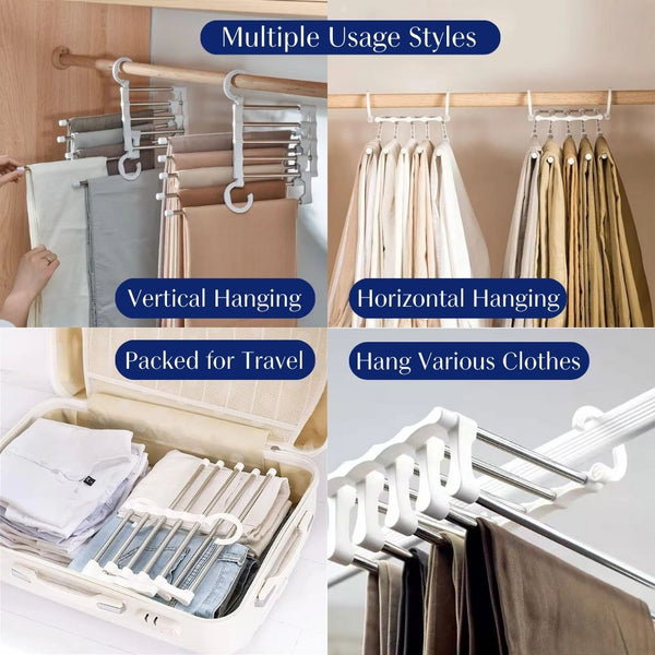 Multi-Functional Pants Rack (2-Pack) - Image 2
