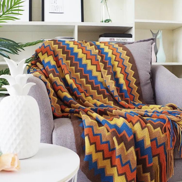 Vintage Bohemian Blanket - Image 3