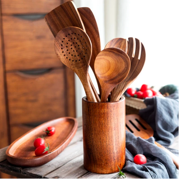 Wooden Utensils Set - Image 2