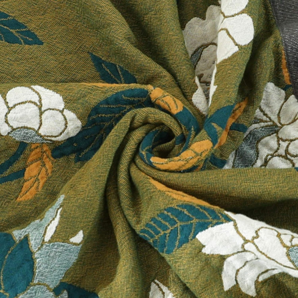 Olive Flower Quilt - Image 5