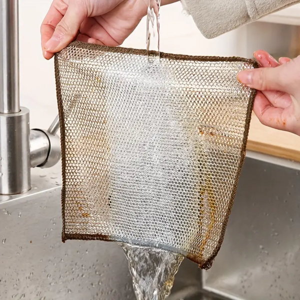 Non-Scratch Cleaning Cloth (Set of 10 Pieces) - Image 5
