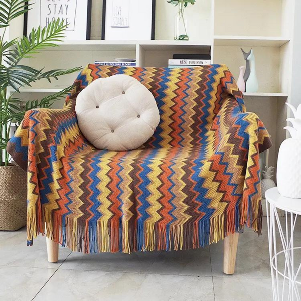 Vintage Bohemian Blanket - Image 5