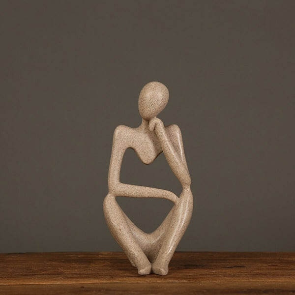 Abstract Thinker Desk Decor - Image 4