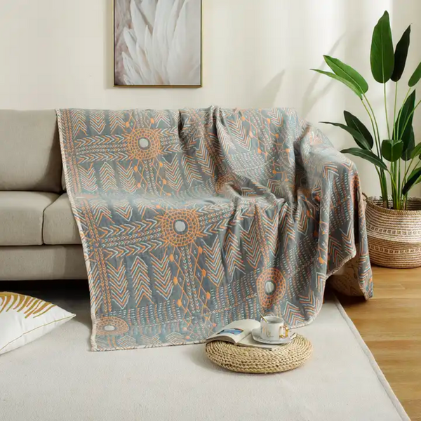 Boho Aztec Throw Blanket - Image 5