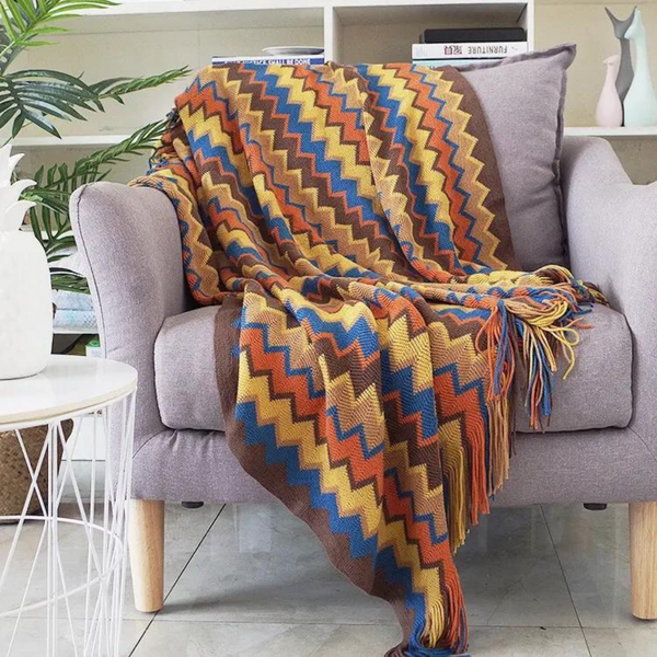 Vintage Bohemian Blanket - Image 4