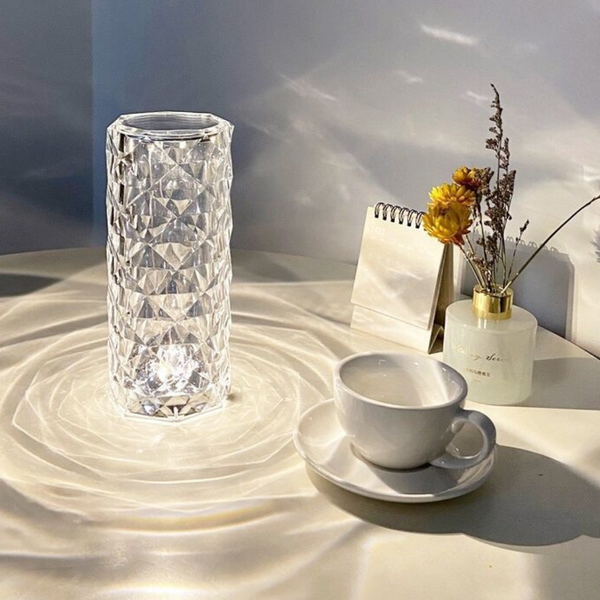 Rose Crystal Lamp - Image 3
