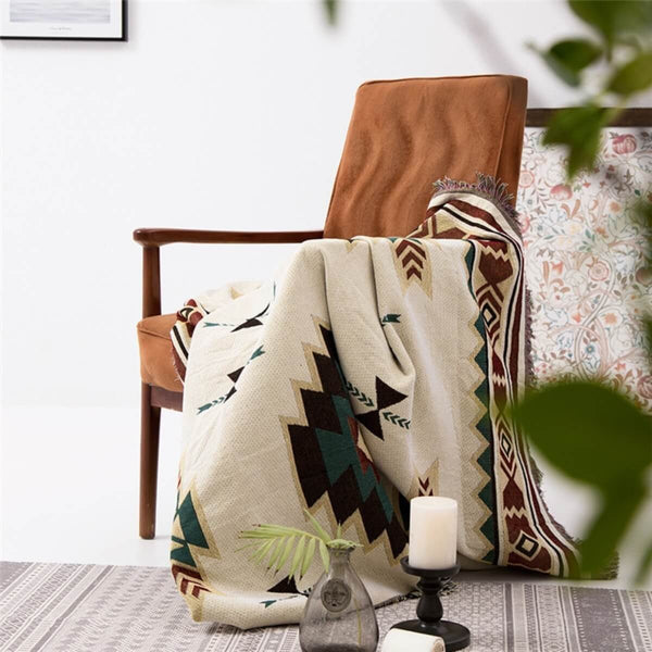 Geometric Aztec Blanket - Image 2