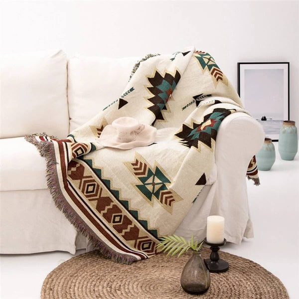 Geometric Aztec Blanket - Image 3