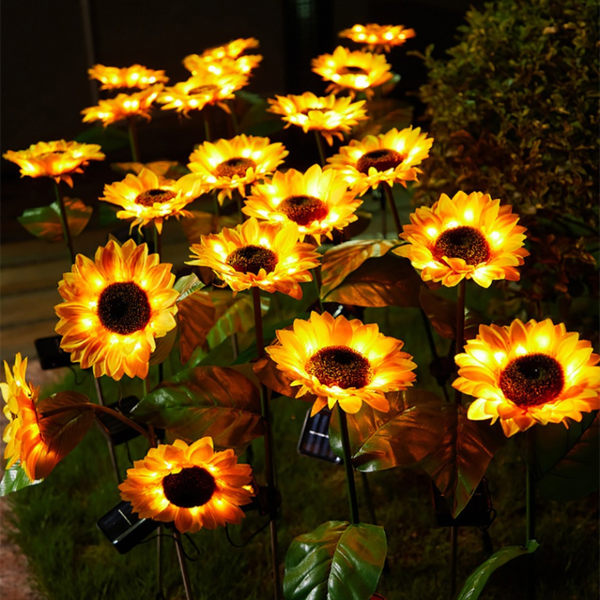Sunflower Garden Lights (2 Pack) - Image 2