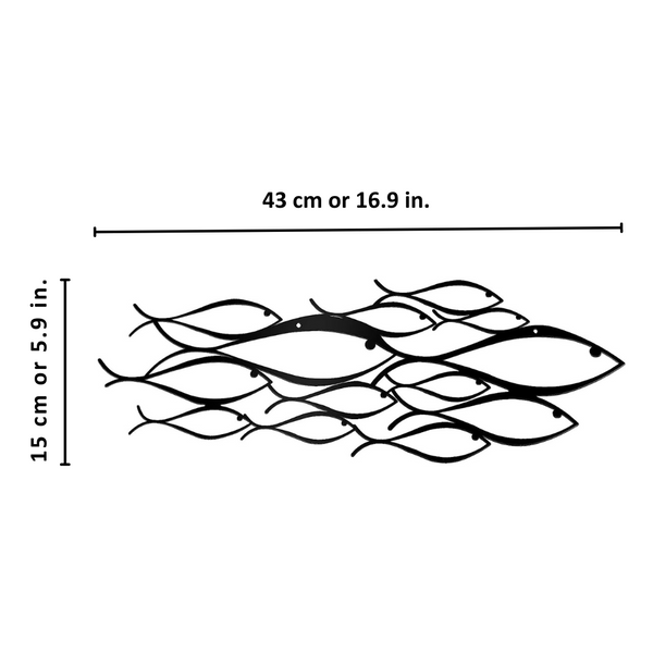 School of Fish Wall Art - Image 3