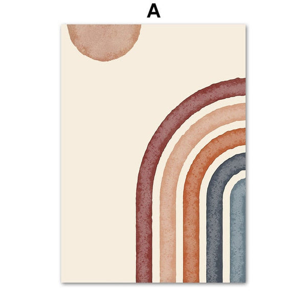 Abstract Desert Canvas Painting (9 Pack) - Image 5