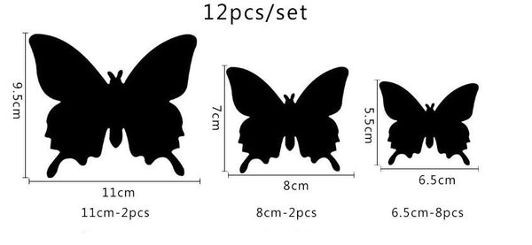 Hollow Butterfly Wall Decor (12 Pieces) - Image 3
